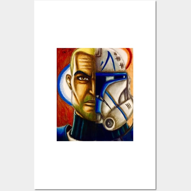 Captain Rex Wall Art by Saquanarts